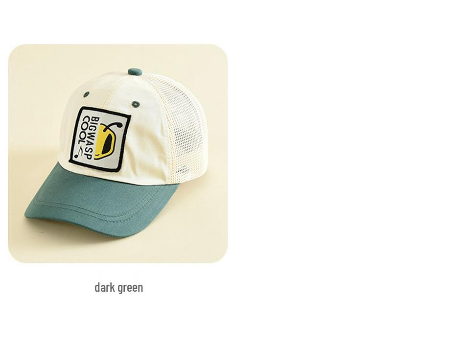 Trendy Color Block Baseball Cap - Breathable Outdoor Sports Hat