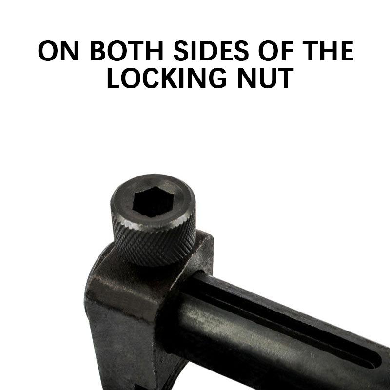 Universelle gerippte Riemenscheibenabzieher Rostfrei Professionelles Kurbelwellen-Ausbauwerkzeug Einstellbare Kurbelwellen-Auszieher für Wasserpumpen