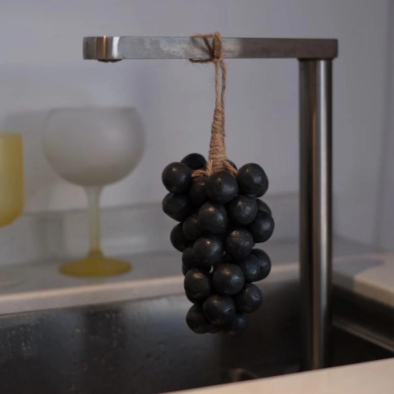 Green Grape Handmade Soap Pendant: Long-lasting Fragrance Souvenir for Bath and Birthday