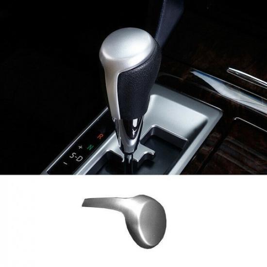 Fit For Toyota Camry 2012-2017 Matte Silver Central Console Gear Shift Knob Trim