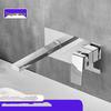 Shengbei Brushed Gold Concealed Basin Faucet