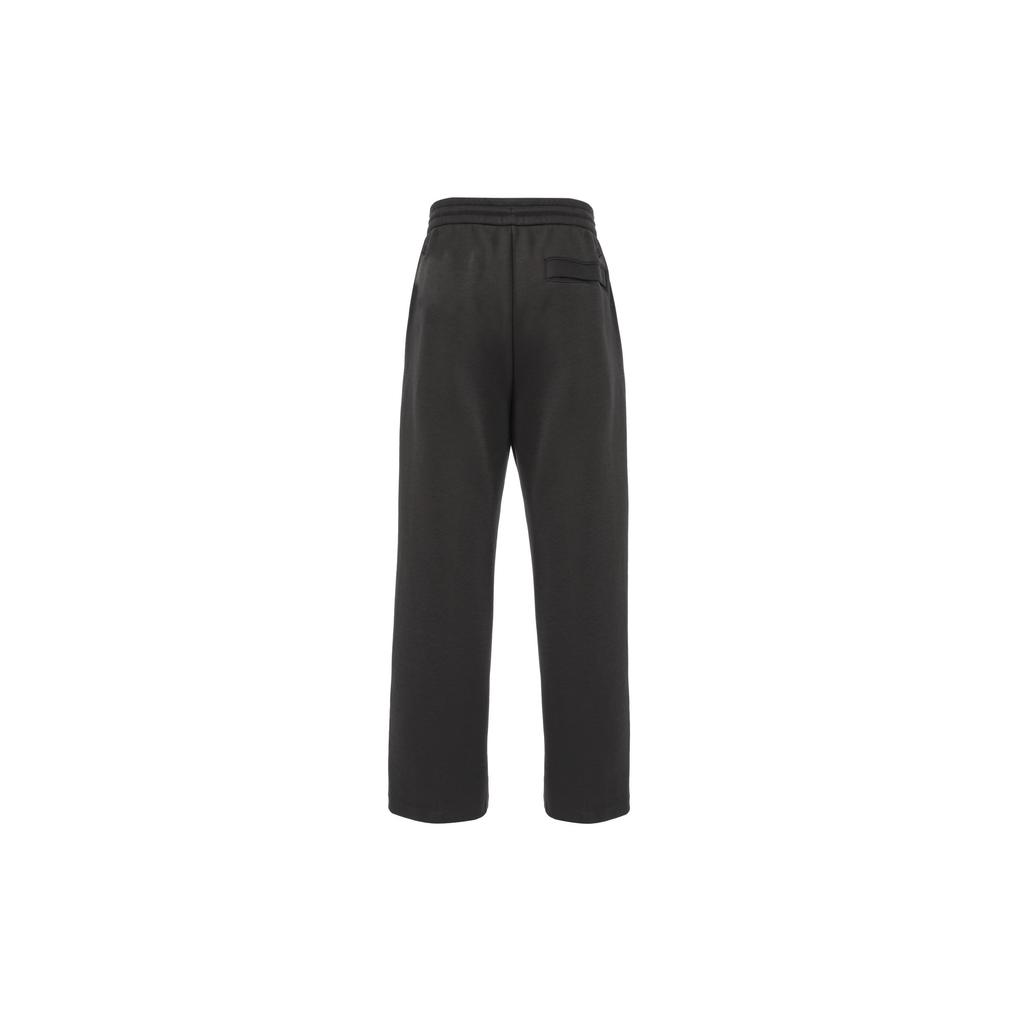 Nike Futra Tech Series Lace-Up Comfortable Casual Versatile Knitted Sports Pants Men Bottoms Coal-Black FZ7584-060