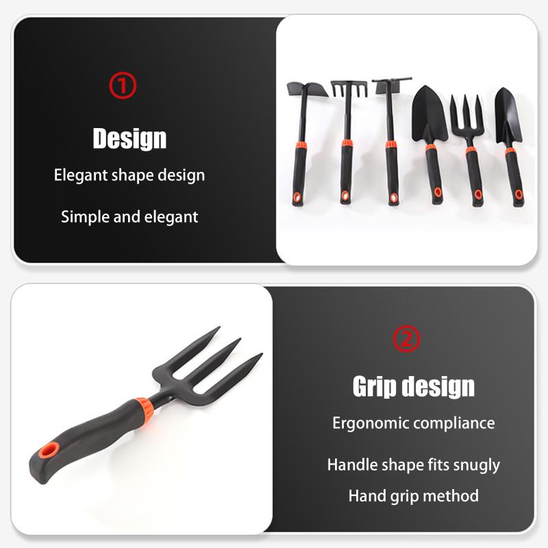 Garden Tools Cultivator Weeding Tool With Ergonomic Handle For Lawn Garden Farm Transplanting For Gardening Bonsai Tools