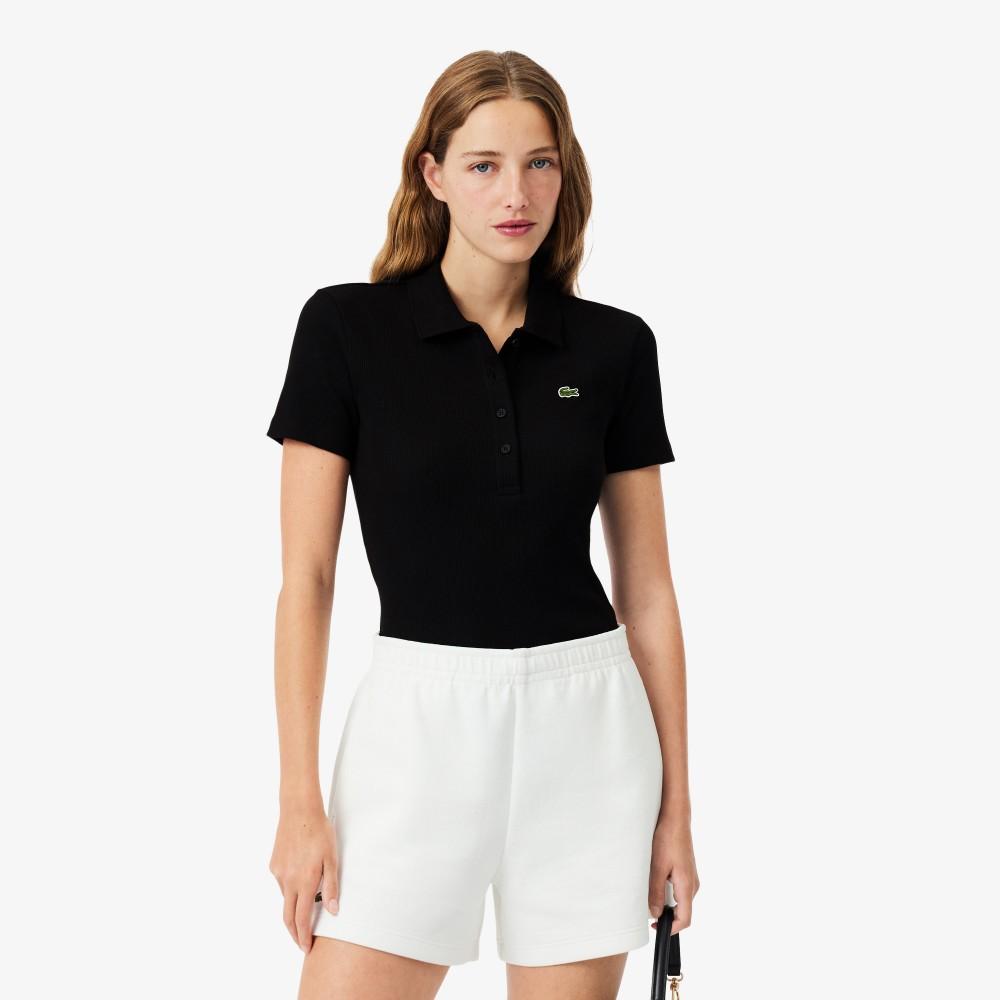 [lacoste] Женская облегающая фактурная рубашка-поло DF5377-56G031 34