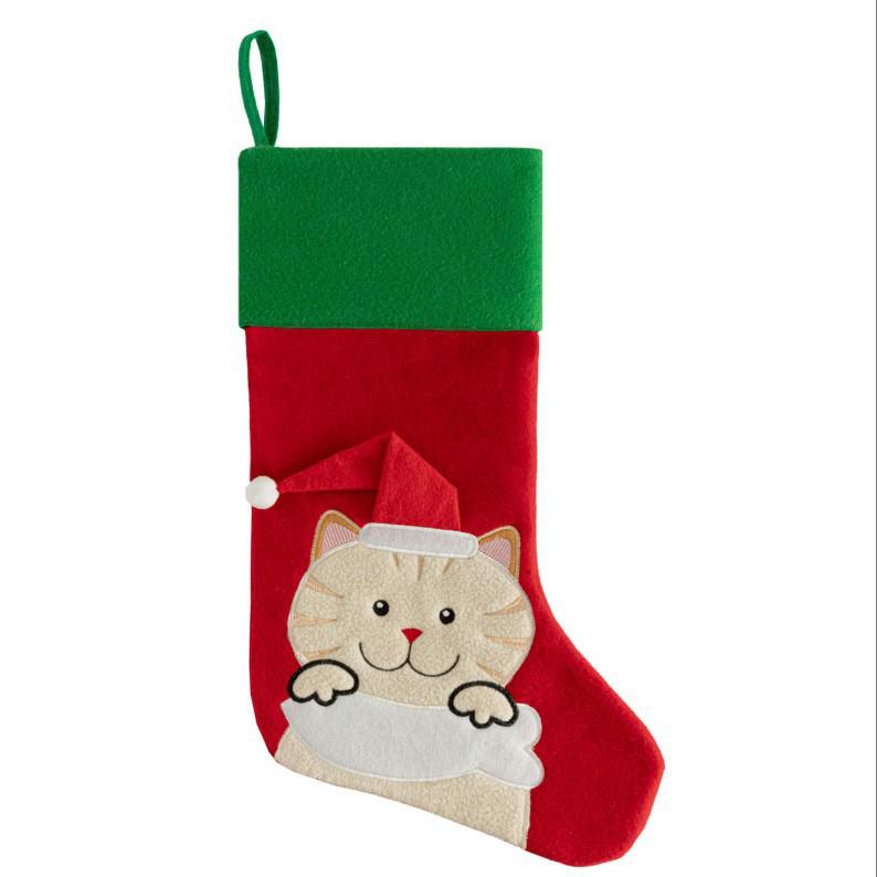 Christmas Pet Snowman & Reindeer Socks Ornaments and Tree Pendants