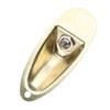 for Electric Guitar Boat Jack Plate Jack Socket Hole Connector for  Guitars Replacement Part Silver / Black / Gold