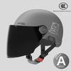 Bear Helmet, Electric Car, Half Helmet, Sunscreen for Women, Ventilated and Light, Wholesale with Ear Protectors, Warm In Winter