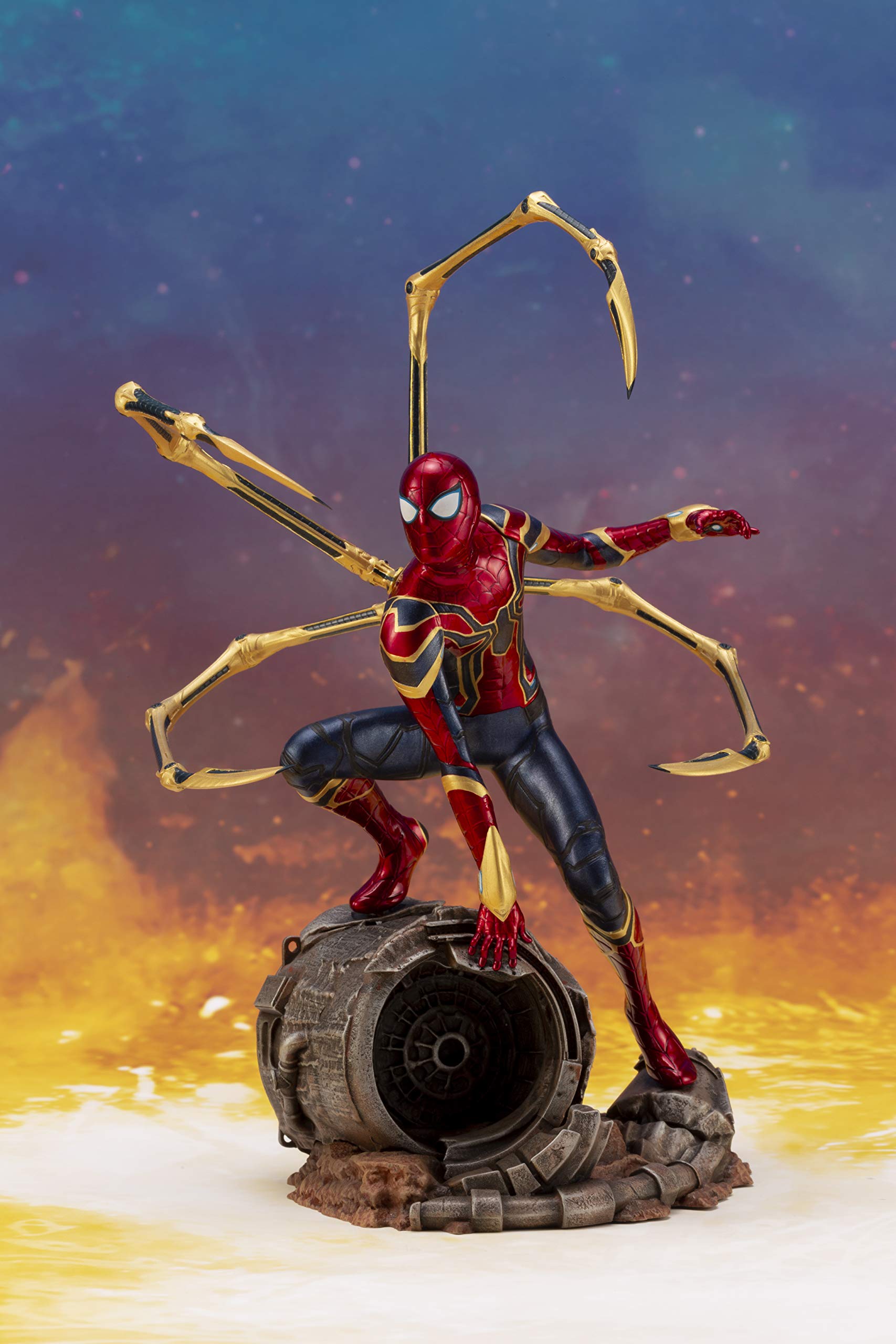 

Avengers Infinity Iron Spider Statue War Artfx+