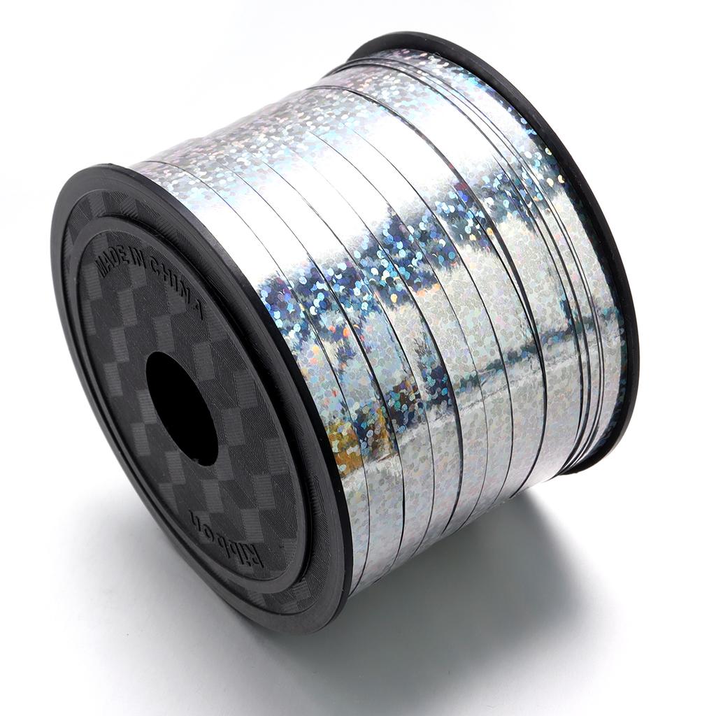 100yards Balloon Ribbons Colorful Plastic Laser Ribbons For Wedding Birthday Party Christmas DIY Crafts Gift Wrapping Decoration