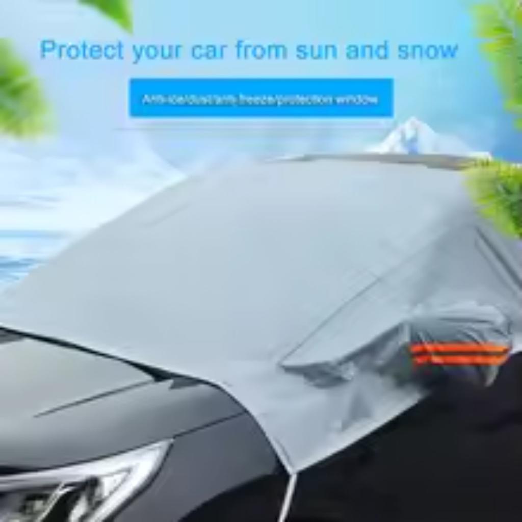 Car Windshield Cover Anti-freeze Sun Shadow Protector Winter Thickening Car Supplies Snow Glass Cover Anti-frost
