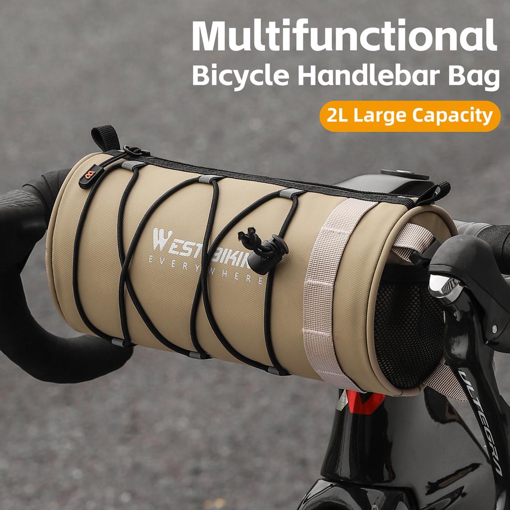 Practical Bicycle Bag Multifunctional Bike Bag Large Capacity Bike Front Storage Bags AntiDrop