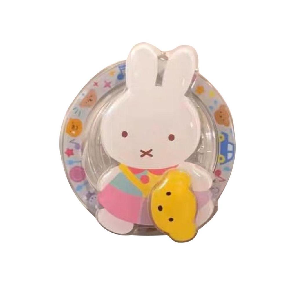 Rotating Miffy Rabbit MagSafe Phone Stand with Telescopic Airbag and Strong Suction