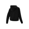 Adidas Originals Trefoil Logo Leopard Print Cropped Hoodie Women Hoodie Black GT5223