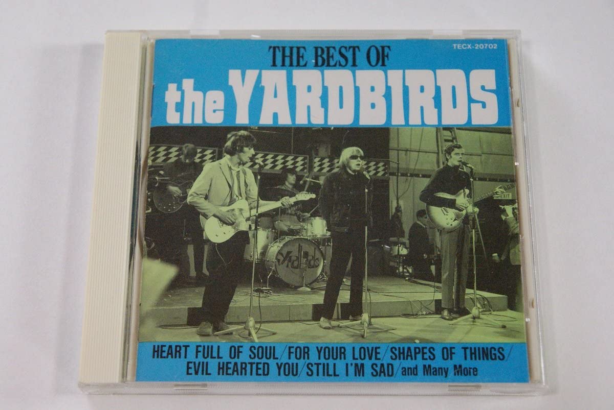 

CD YARDBIRDS - The Best Of The Yardbirds TECX20702 Overseas Record 1994 Япония Рок Б/У