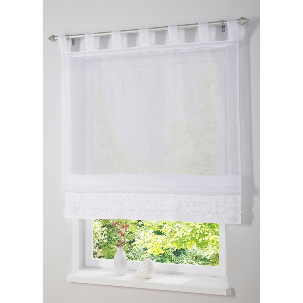 Ht-008 Suspender Roman Curtain, Lifting Curtain, Kitchen Study Balcony Floating Curtain Window Screen Curtain