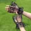 Abnehmbar Abnehmbare Ärmel Manschetten Viktorianisch Fake Ärmel Manschetten Spitze Rüschen Handgelenk Hochzeit