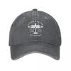 Berretto da Baseball Supermarine Spitfire Classico Tessuto Denim Usurato Aereo da Caccia Pilota Aereo Berretto per Aerei per Unisex Cappelli da Esterno Berretto