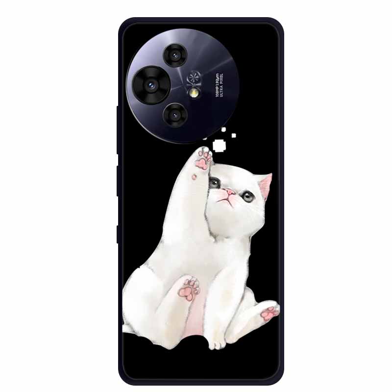 Coque For TCL 50 Pro NxtPaper 5G Case Shockproof Black Silicone Soft TPU Back Cover For TCL 50 Pro NxtPaper Phone Case Cartoon