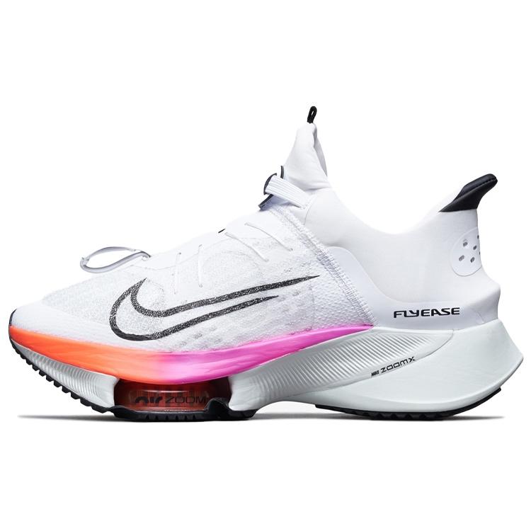 New Nike Air Zoom Tempo Next% FlyEase White Flash Crimson Spruce Aura CV1889-102