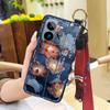 Phone Holder Ring Phone Case For Realme GT7 Pro Durable Lanyard Wristband Soft case For Mom Anti-dust Shockproof Fashion