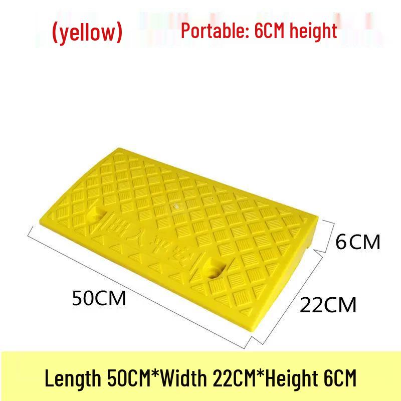 Plastic Car Curb Ramp Threshold Mat for Road Climbing