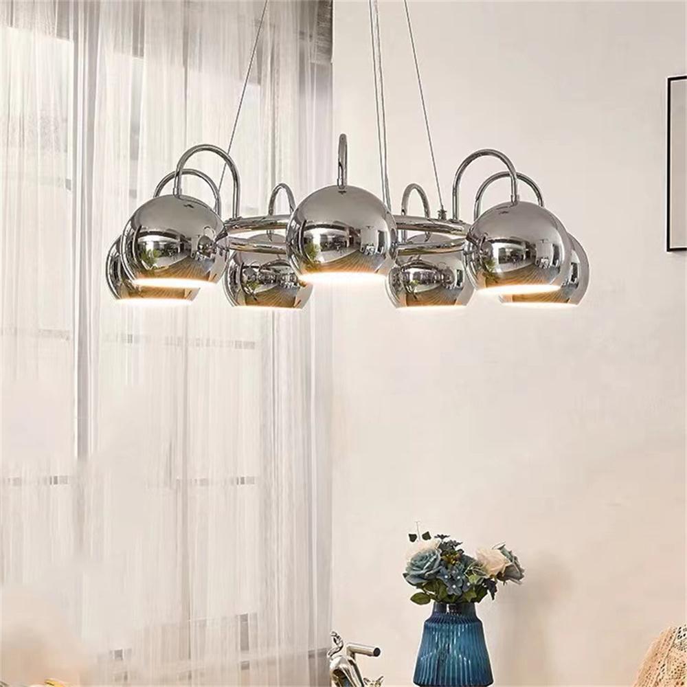 Minimalist Led Pendant Lights Dining Room Nordic  Iron Retro Pendant Ceiling lamp Bedroom Living Room Decoration lighting