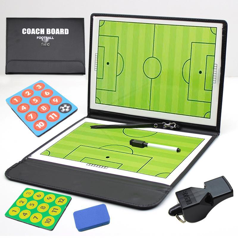 Portable Foldable Magnetic Coach Board: Football, Volleyball, Basketball, Futsal Training Tool.