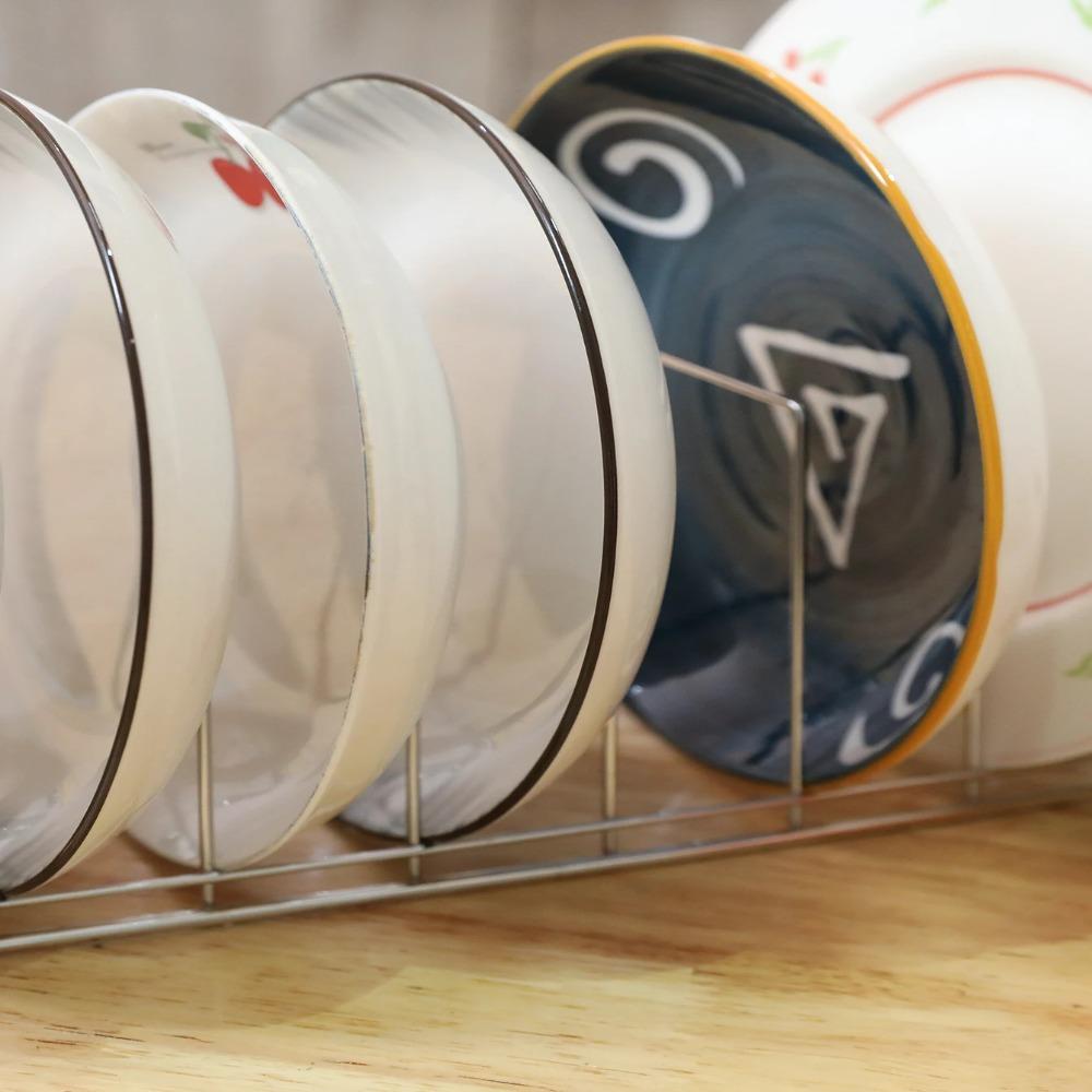 Rust-Proof Bowl Draining Rack Multipurpose Dish Drying Holder Dish Drying Rack for Cutlery