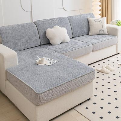 Minimalist And Modern Sofa Cover All Season Elastic Universal Cover Chenille Non-slip Anti-cat Scratch Cover Cloth Cushion