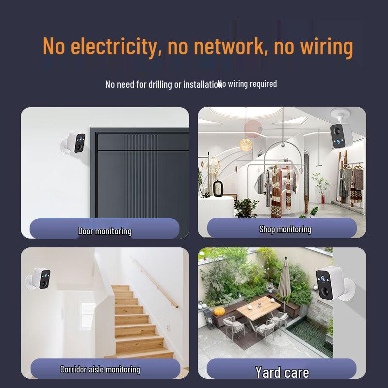 Network Eye 8MP 4G Wireless Battery Outdoor PTZ Security Camera