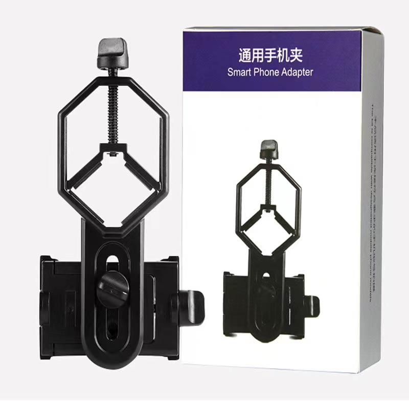 ERIKOLE Универсальный адаптер для мобильного телефона Крепление-клипса Бинокулярный Монокулярный Подзорная труба Телескоп Держатель для телефона Поддержка Окуляр