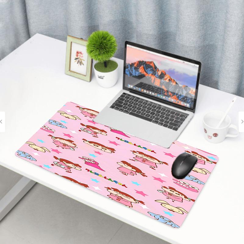 Crayon Shin Baskılı Mouse Pad, Kaymaz Masaüstü klavye Matı, PC Dizüstü Oyun Çalışma Günlük Kullanım için, Havalı Festival Sürpriz Hediye