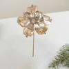 DIY Artificial Xmas Flower High-grade Glitter Flower 23CM Simulation Christmas Flower  Party