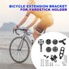 Bicycle Stem Mount Aluminum Alloy Bike Camera Holder Bracket Bicycle Computer Mount Holder Bicycle Extension Bracket Base