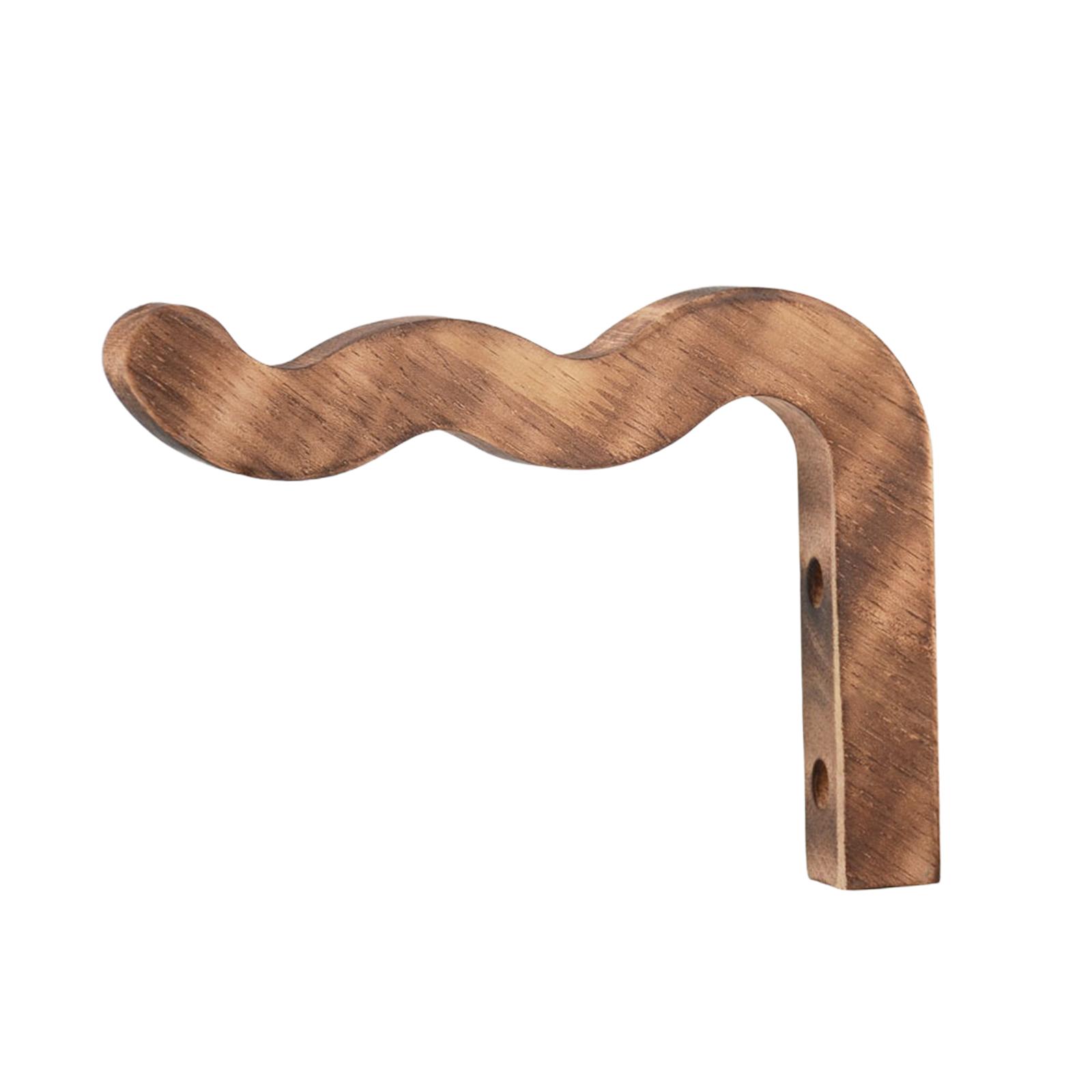 Подвеска для растений Подвеска для цветочной корзины для помещений и улицы Настенная из массива дерева для