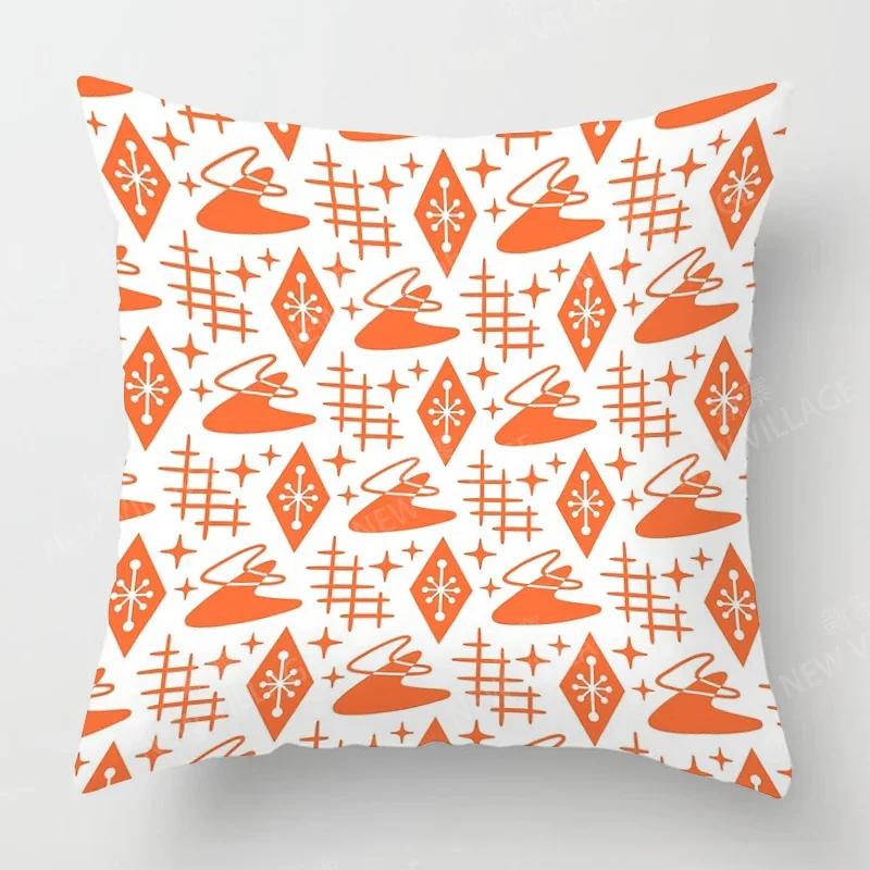 Nordic Fall Home Decor Autumn Throw Pillow Case Sofa Cushion Cover Modern 45x45cm 45*45 50x50 60x60cm 40*40 40x40 Geometry 60*60