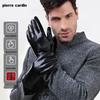 Pierre Cardin Men's Winter Sheepskin Leather Gloves