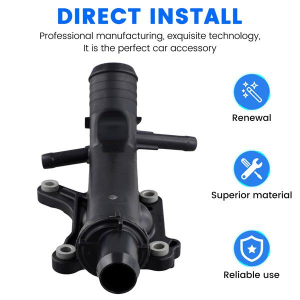 FL3E-8595-BB/FL3Z-8592A Radiator Water Hose for 14-20 Ford Raptor