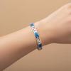 Hawaiianische Opal Halskette & Armband Set mit bunten Edelsteinen