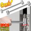 Labor-Saving Hinge Wrench Double Head Gap Adjusting Spanner Steel Door Repair Tool Furniture Hardware Hinges Repair Fixing Kit
