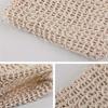 Soap Bag Set Natural Ramie Mesh Exfoliating Double Layer Foam Soap Protection Eco Shower Sponge Bag Loofah Bathroom Essentials