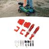 2 Pcs Rear RC Shock Absorber Aluminum Alloy 1/12 Scale RC Rear Shock Damper for MN82 LC79 MN78