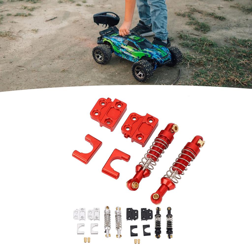 2 Pcs Rear RC Shock Absorber Aluminum Alloy 1/12 Scale RC Rear Shock Damper for MN82 LC79 MN78