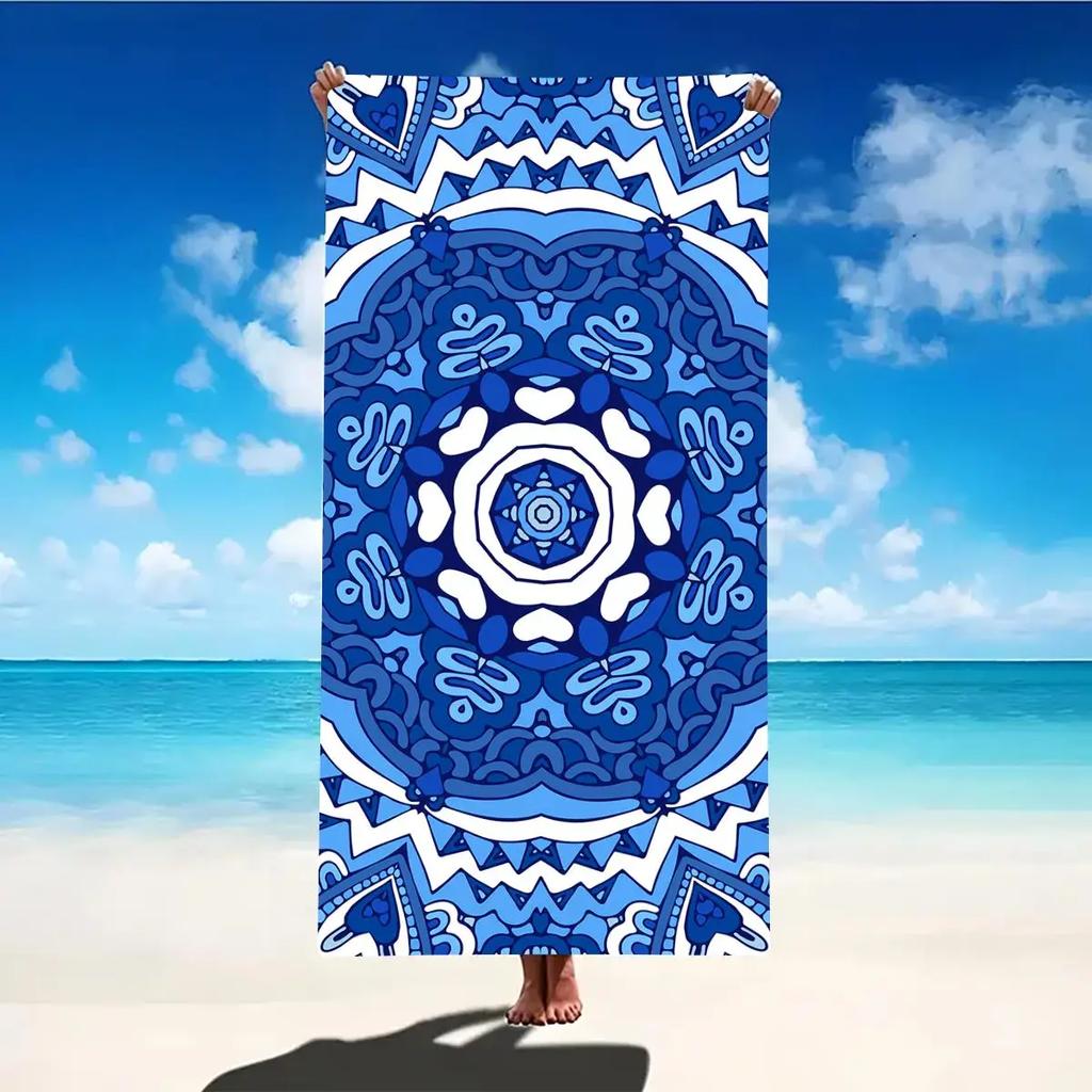 Classical Beach Towel Large Size Outdoor Travel Camping Absorbent Beach Towels Super Soft Summer Swimming Towel Bath Towel Sea