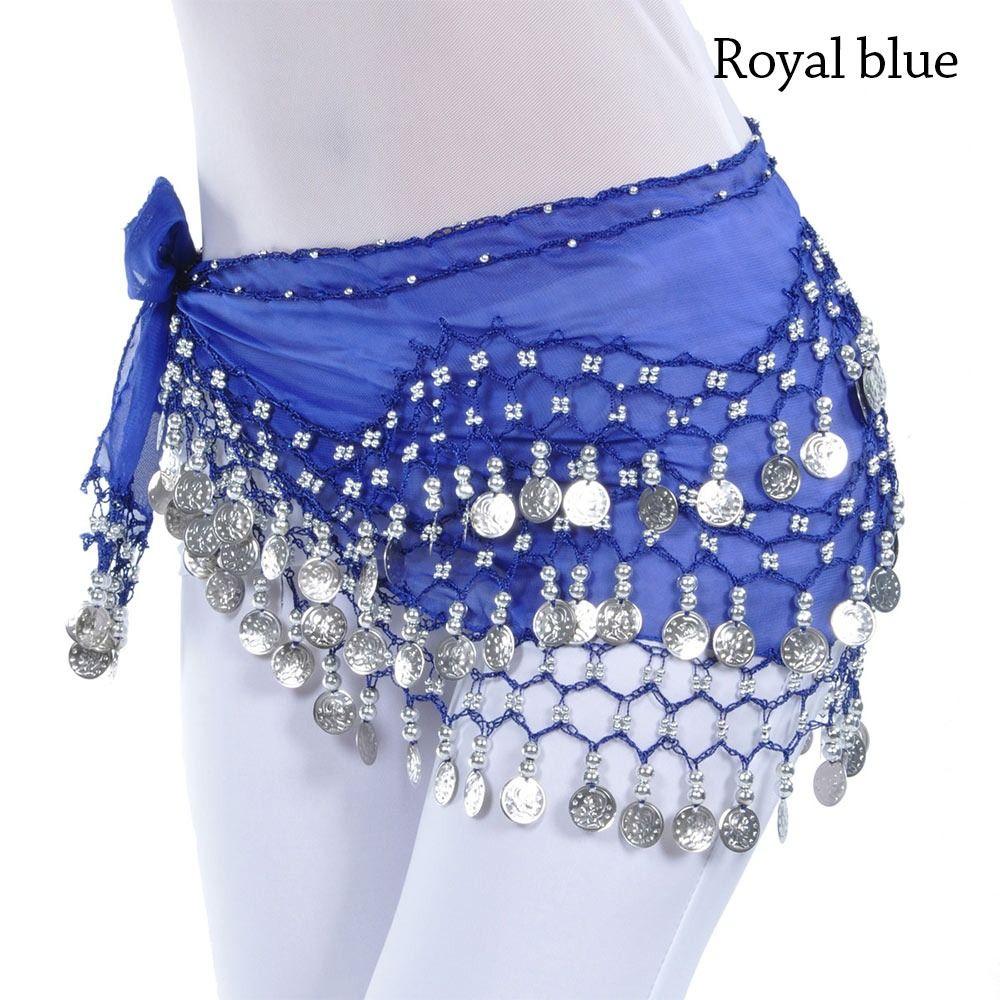 For Thailand/India/Arab Tassels Sequins Waist Chain Dancer Skirt Hip Scarf Belly Dance Belt