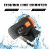 Wenmeng Fishing Line Counter: 0-999 Meters for Raft, Sea, Boat, Deep Sea Fishing with Digital Display