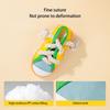 Dog Tug Rope Toy Shoe with Squeaky Sound Chewable Cotton Rope Teeth Cleaning Chew Toy For Small Dog Entertainment