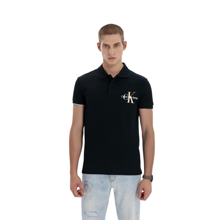 CALVIN KLEIN Polo Shirt Men's Black J30J322451-BEH