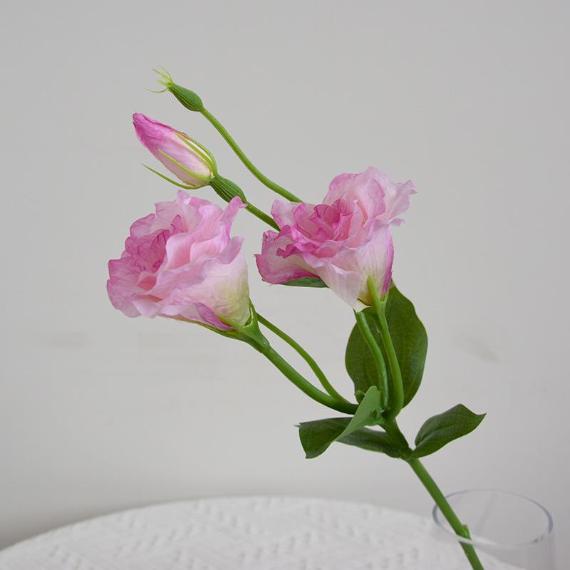 Silk Eustoma: Elegant Artificial Flowers for Home, Dining, and Wedding Décor