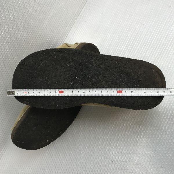 Regal Desert Boots Suede Short Boots Beige Size 25.0 Crepe Sole Leather Dress Shoes(USED)